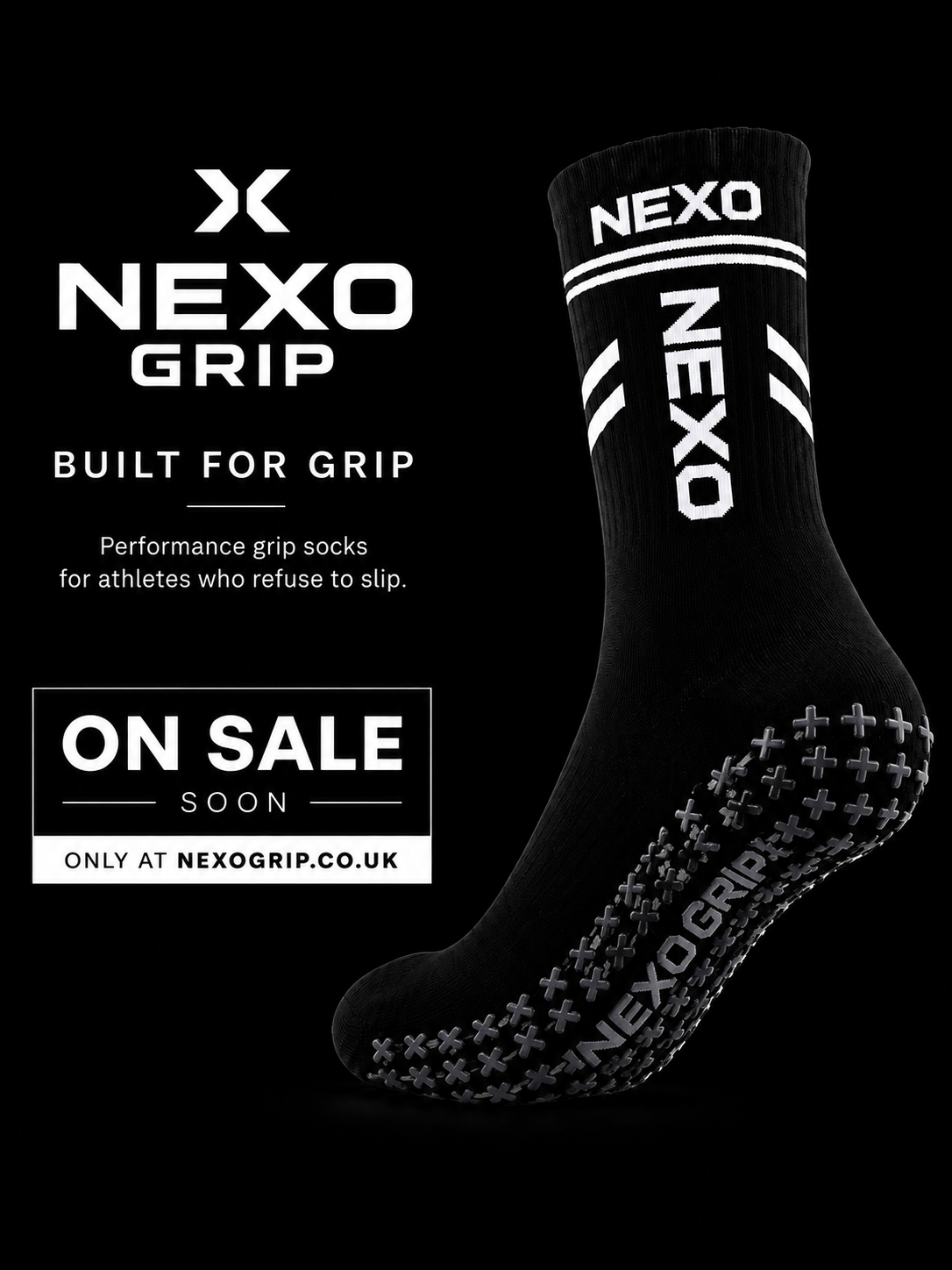 NEXO GRIP Performance Football Socks