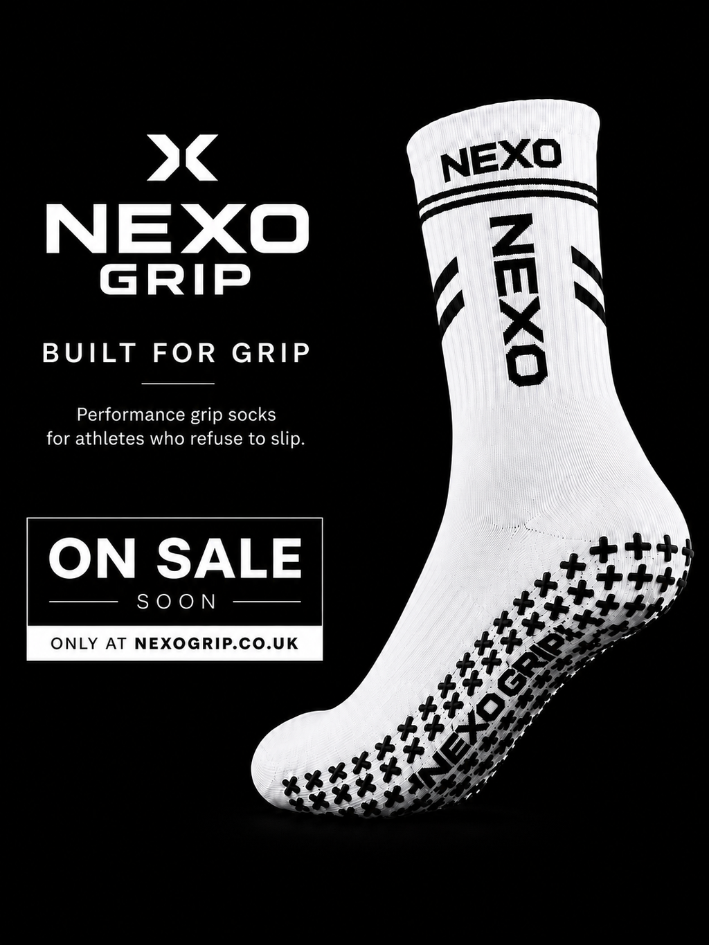NEXO GRIP Performance Football Socks